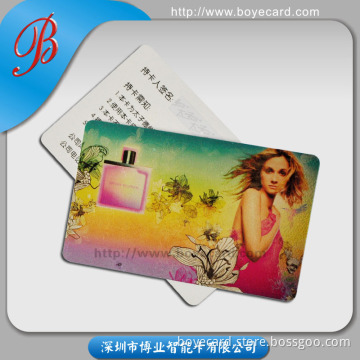 Laser Foil Overlay Laminated PVC Member Card